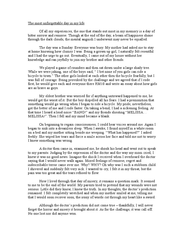 Memorable birthday stories picture