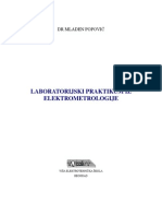 Mladen Popovic - Laboratorijski Praktikum Iz Elektrometrologije