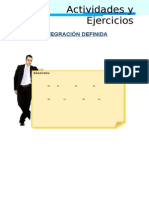 Ejercicio 3 Integracion Definida