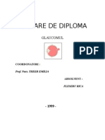 Lucrare de Diploma Glaucomul (1)
