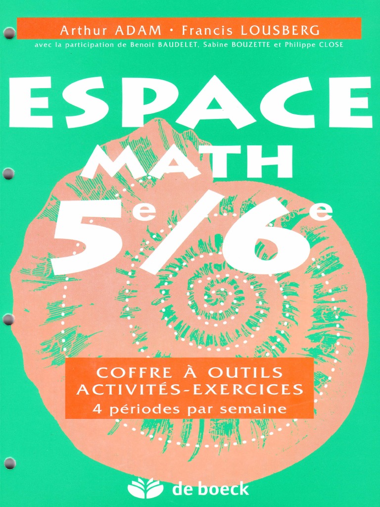 Cahier De Maths Mission Indigo 6e