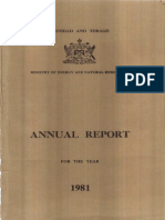Annual Administrative Report 1981
