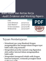 Chapter 10 - Bukti Audit Dan Kertas Kerja