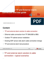 TP and External Alarm Connection and Test Guide - Ver.3.1 - Draft