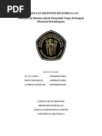 Download PEMAKNAAN EKONOMI KELEMBAGAANdocx by dewichalimah030894 SN244125328 doc pdf