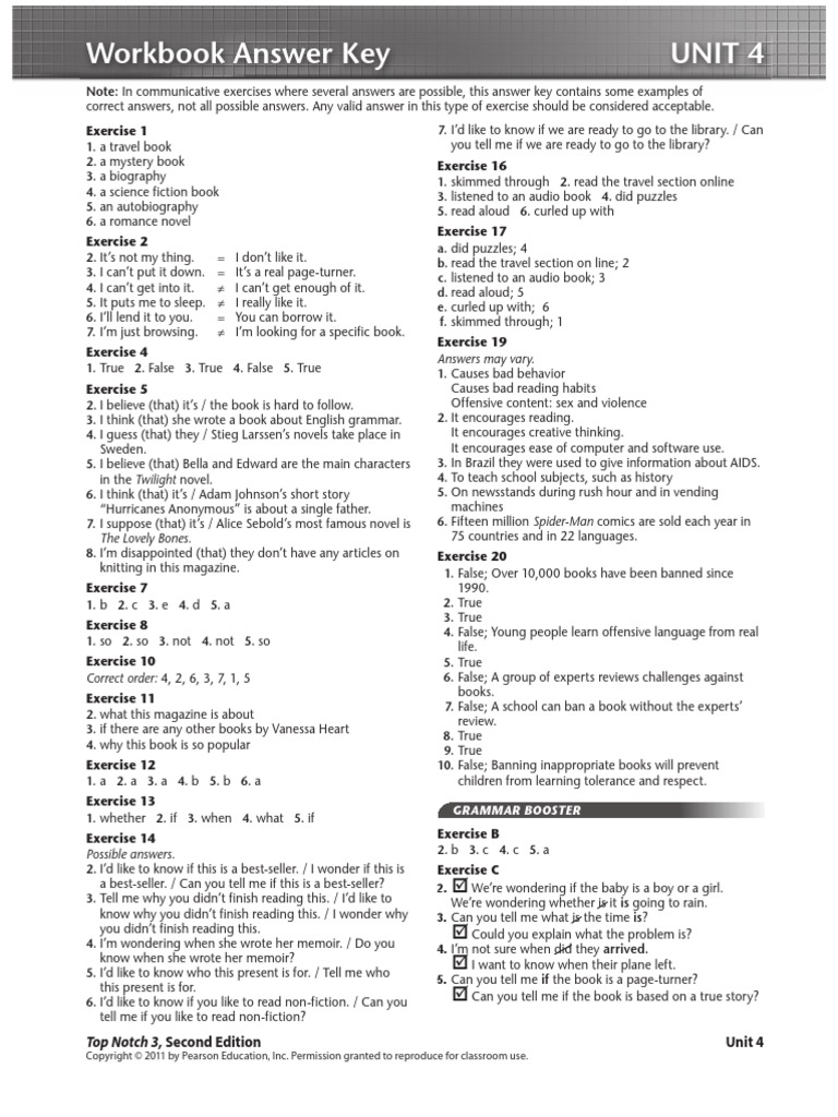 Unit 04 Workbook Ak PDF | PDF | Language Arts & Discipline