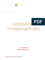 HướngDẫnSửDụngPowerPoint2013 PDF