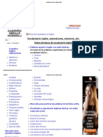 Vocabulario y Frases Español Al Inglés PDF