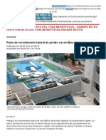 Grande Recife - Noticia - 2014 - 09 - 08 - Parte de Revestimento Lateral de Predio Cai em Boa Viagem 508157 PDF