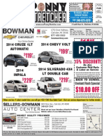 15% Discount!: 2014 Chevy Volt 2014 CRUZE 1LT Automatic
