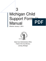 Michigan Child Support Formula 2013