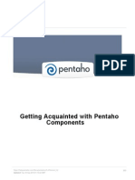 Getting Acquainted With Pentaho Components: Updated: Tue, 30 Sep 2014 01:16:42 GMT