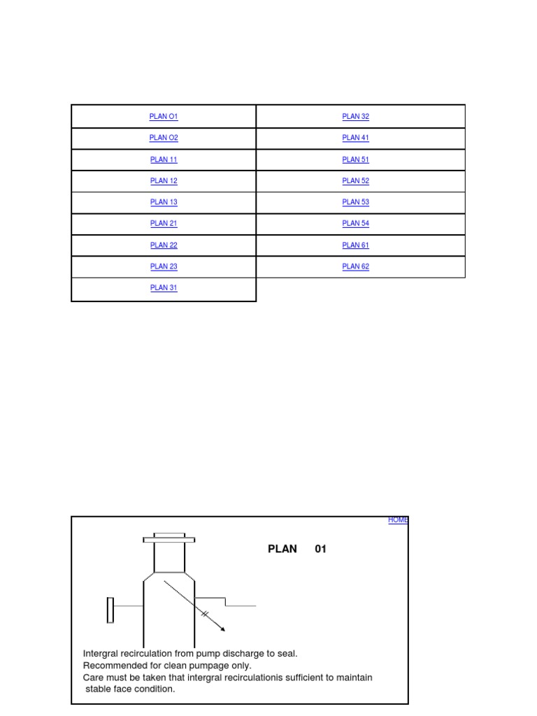 Pump Seal Plan Leak Pump