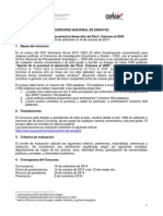 Bases Concurso Ensayo Breve CEPLAN CIES 2014 PDF