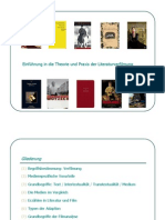 Einführung in Die Literaturverfilmung PDF