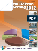 Statistik Penduduk Kota Serang 2012