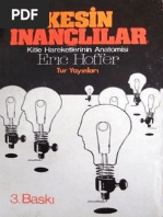 Eric Hoffer - Kesin İnançlılar