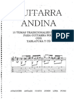 Partituras Guitarra Tradicional Peruana PDF