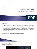 Suffix - Ation