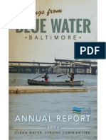 Blue Water Baltimore 2013 Annual Report