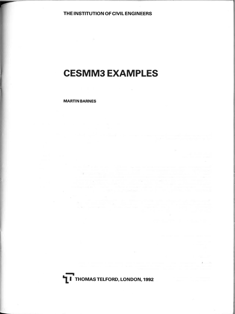CESMM3 Examples for Civil Engineering | PDF | Deep Foundation ...