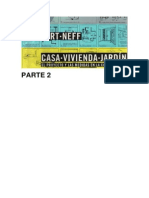 Neufert - Casa - Vivienda - Jardin - Parte 2 PDF