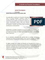 Gestion de Proyectos Tecnologicos PDF