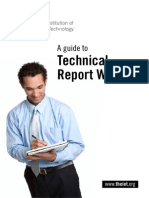 Guide to Technical Writing