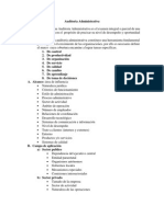 Bosquejo de Auditoria Administrativa PDF