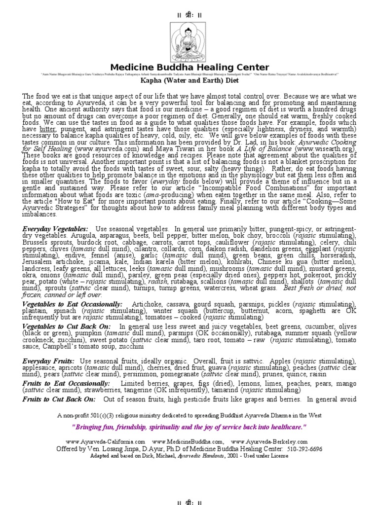 Ayurvedic Cooking For Self Healing Free Download