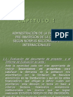 CAPÌTULO I ADMINISTRACIÒN DE LA FASE DE PRE-INVERSIÒN DE LA OBRA SEGÙN NORMAS NACIONALES E INTERNACIONALES (2).ppt