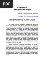 Colesterol - amigo ou inimigo - Natasha Campbell-McBride, médica