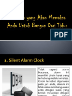 8 Alarm Yang Akan Memaksa Anda Untuk Bangun