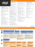 ShoreTel Voicemail Quick Reference Guide