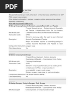 Configuration Steps in SAP FICA