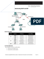 PT Activity 7.4.3: Troubleshooting DHCP and NAT: Topology Diagram