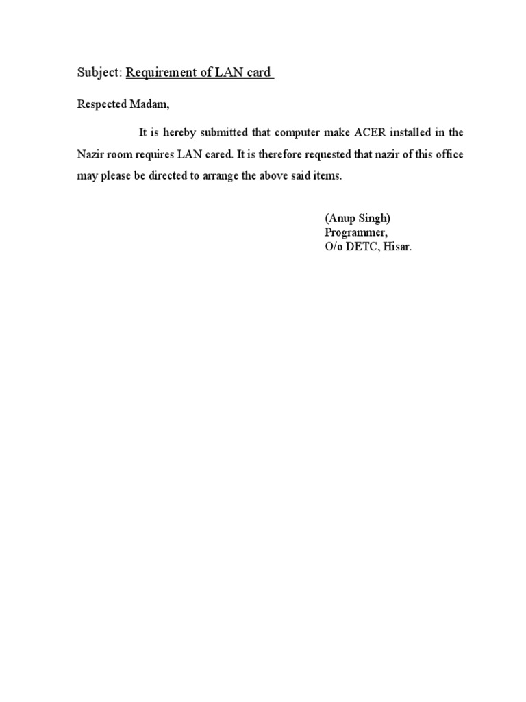 Request for Hardware Replacements and Repairs to Ensure Proper