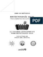 Biotecnología Algal PDF