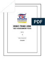 HRMO Online PRIME-HRM Self Assessment Tool