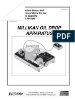 Millikans Oil Drop Manual (AP-8210)