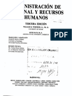 Administracion de Recursos Humanos PDF