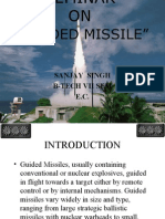 Seminar on  GUIDED MISSILE