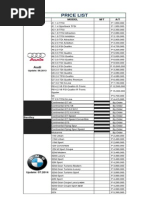 Price List All Brands