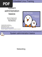 System Administration Basics: Michael Opdenacker Thomas Petazzoni