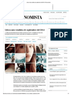 Libros Más Vendidos de Septiembre Del 2014 en México PDF