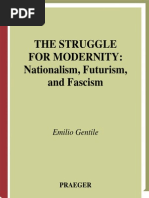 Download Emilio Gentile The Struggle for Modernity Nationalism Futurism and Fascism Italian and Italian American Studies  2003pdf by Tias Bradbury SN244205433 doc pdf