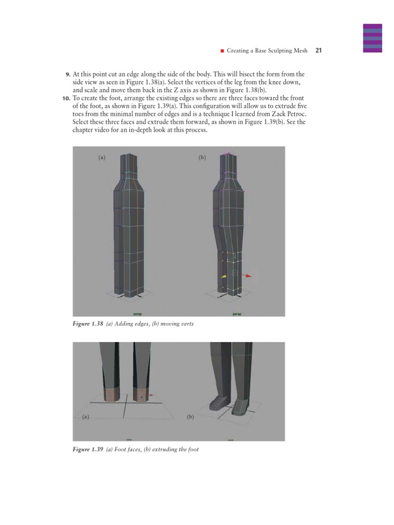 Base Sculpting Mesh Creation Guide | PDF | Teaching Mathematics ...