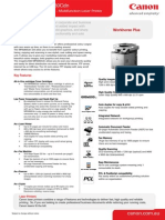 Canon ImageClass MF9280CDN Specifications Brochure PDF