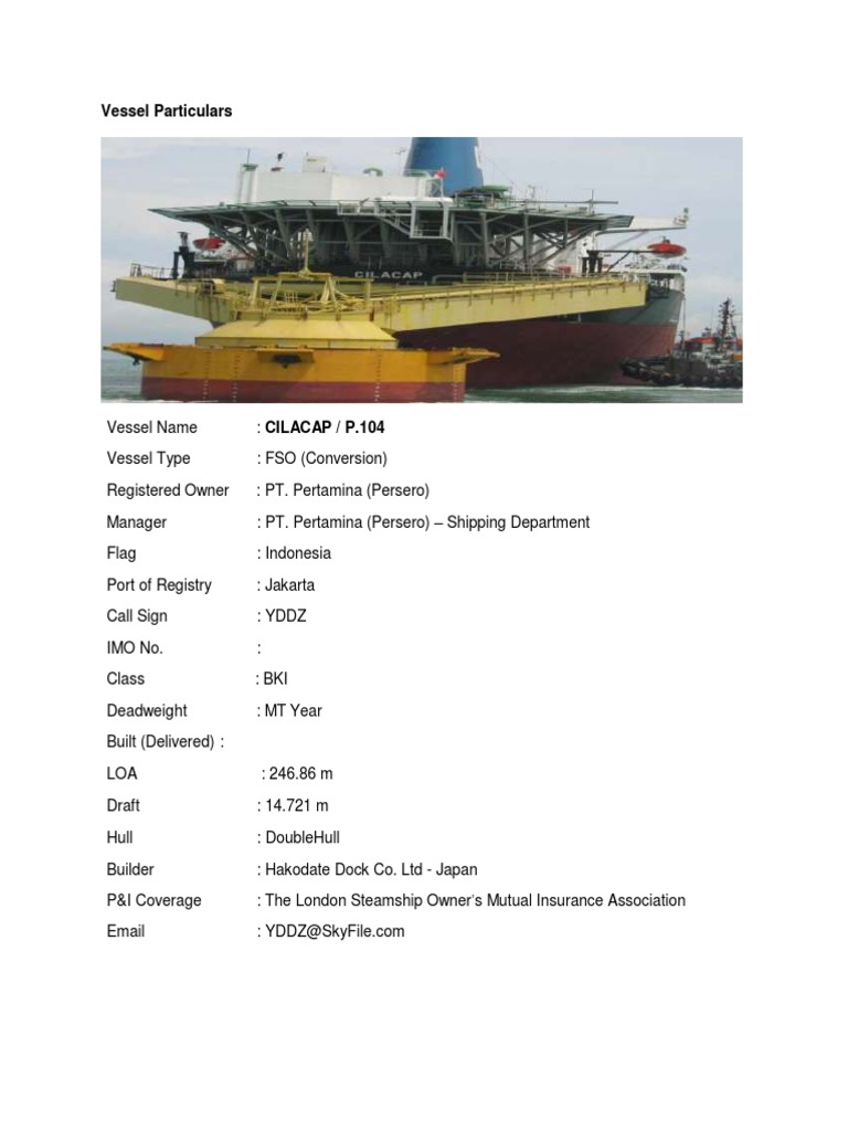 Pertamina Large Tanker