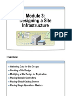 Designing A Site Infrastructure